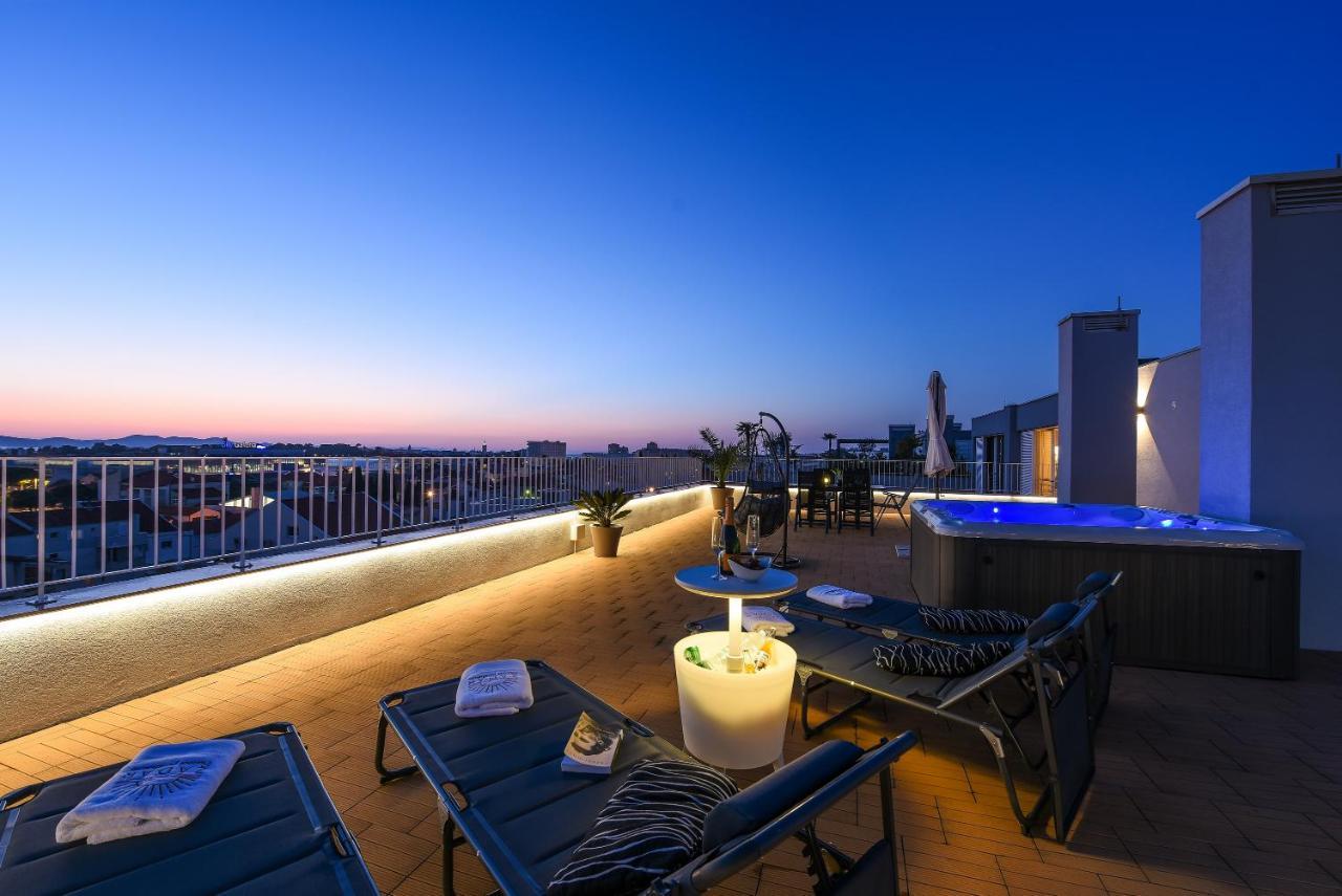 Zadar Sunset Penthouse With Spectacular View And Jacuzzi 아파트 외부 사진