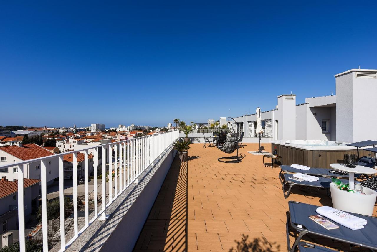 Zadar Sunset Penthouse With Spectacular View And Jacuzzi 아파트 외부 사진